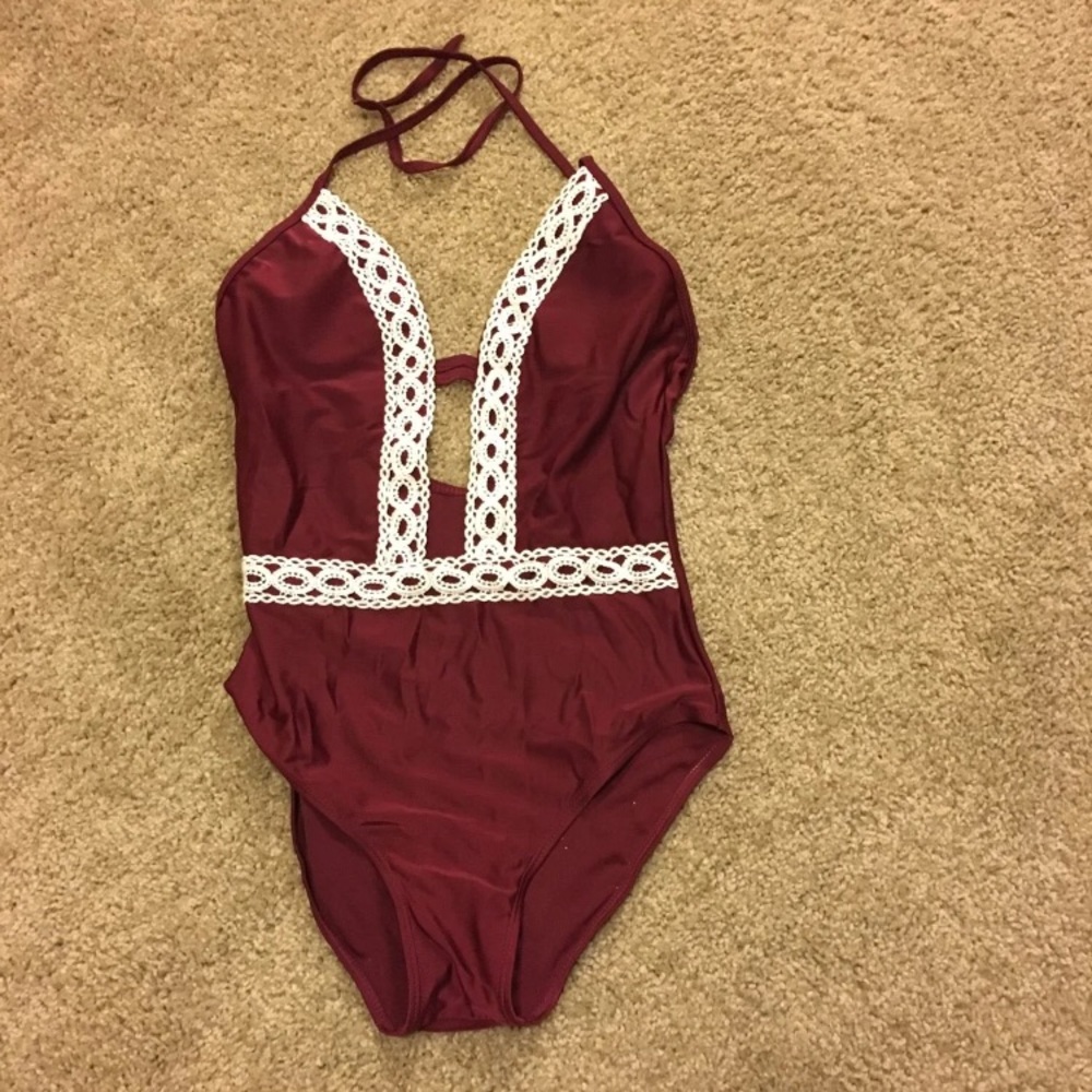 One piece swim suit!
